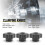 5 pieces grip knobs, female thread diameter 8mm, head diameter 40mm 4