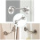 2 Pieces Cabin Hook,door Latch Hook,silver Stainless Steel Door Hook Lock 3