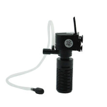 3-in-1 3W Mini-Aquarium-Fischtankfilter, Wasserreiniger, Tauchsauerstoffpumpe