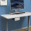 Mac Studio under-desk metal rack, storage wall-mounted bracket compatible with cooling and ventilation 5