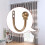 Round Finials Curtain Holdbacks, Decorative Curtain Hooks Wall Mounted 4