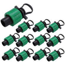Drip Irrigation Tubing End Cap Plug 1/2 Inch compatible with 16mm Tape Tubing