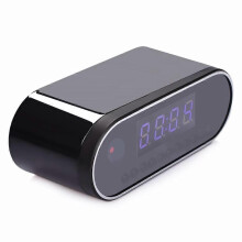 n0e HD 1080P Uhr-Kamera WiFi Mini-Kamera IR-Nachtsicht Wecker-Camcorder Y2g Videorekorder Bewegungsmelder