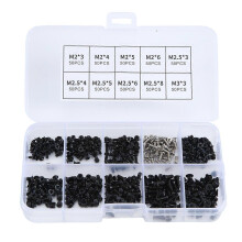 500Pcs Laptop Screws Kit M2, M2.5, M3 compatible with IBM HP Mac Dell Lenovo