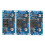 3Pcs LM2596 DC- Adjustable Step-Down Converter Voltage Regulator LED Display Voltmeter 4.0-40V to 1 3