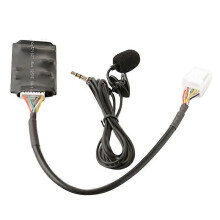 compatible with Toyota RAV4 Bluetooth AUX Disc Box Harness with Mic Connection