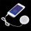 Μίνι λευκό ηχείο Pillow 3,5 χιλ. συμβατό με CD Radio MP3 Player 4
