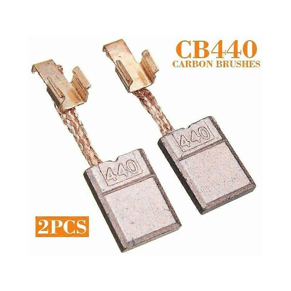 Carbon Brushes Motor Carbon Brushes Compatible With Makita Cb-440 18 Dhp456, Ddf456, Bdf452, Dtd14 3738866295953