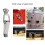 10Pcs Spring Loaded Toggle Latch Set with Quick Release Duckbill Tension Lock for Tool Box and Drawer 2