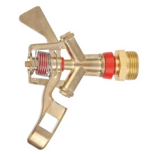 G3/4in 25mm Male Thread Zinc Alloy Irrigation Garden Rocker Arm Sprinkler Nozzle Head(1PCS)