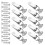 10Pcs Spring Loaded Toggle Latch Set with Quick Release Duckbill Tension Lock for Tool Box and Drawer 4