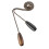 Upgrades Ceiling Fan Pull Chains Fan Cord Extensions set Ceiling Fan Accessory Long Pull Chain Decorative Extenders 5