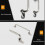 Sliding Door Handle,Door Pull Handle,Stainless Steel Bathroom Shower Pull Push Door Handles 2
