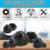 145pcs Bolt Dome Caps Covers,hex Nut Cover,plastic Dome Bolt Nut Protection Caps-b 3
