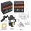 50/70mm Double Long Throw Gate Lock 5 Keys Garden Driveway Locking Both Sides 4