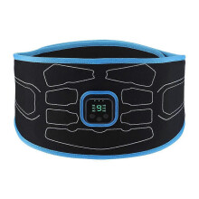 Appareil d'électrostimulation musculaire abdominale intelligent EMS, ceinture de fitness vibrante amincissante, unisexe