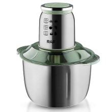 Robot culinaire électrique 1000 W, hachoir à viande, hachoir à légumes en acier inoxydable, mixeur pour la cuisine domestique
