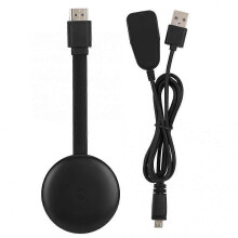Compatibel met Google Chromecast Ultra Premium tv-streamingapparaat 1080p HDR wifi-ethernet