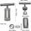 Stainless Steel Pollen Press T Press Handle Tool Heavy Duty Durable  Premium Anodized Spice Pollen (silver) 3