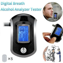 Digitale ademalcoholtester voor de politie, LCD-scherm, ademtestapparaat, detectie XJM