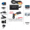 Μετατροπέας HDMI σε AV Προσαρμογέας HDMI σε RCA Προσαρμογέας HDMI σε παλαιότερη τηλεόραση 5