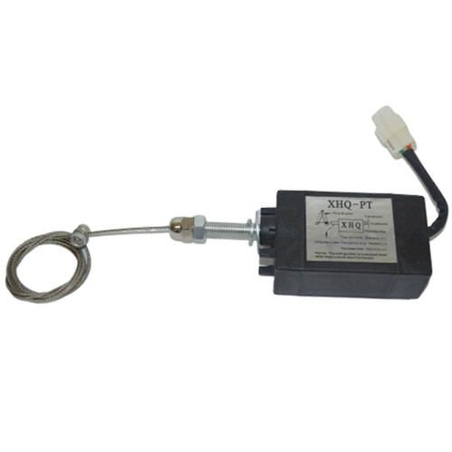 Normally Closed DC 24V Engine Flameout Device Engine Stop Sole Valve -PT Power Off Pull Flameou