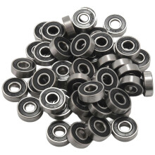 50 kpl/setti 608 kuulalaakeri ABEC-5 8X22X7 mm syväurainen hiiliterästiiviste