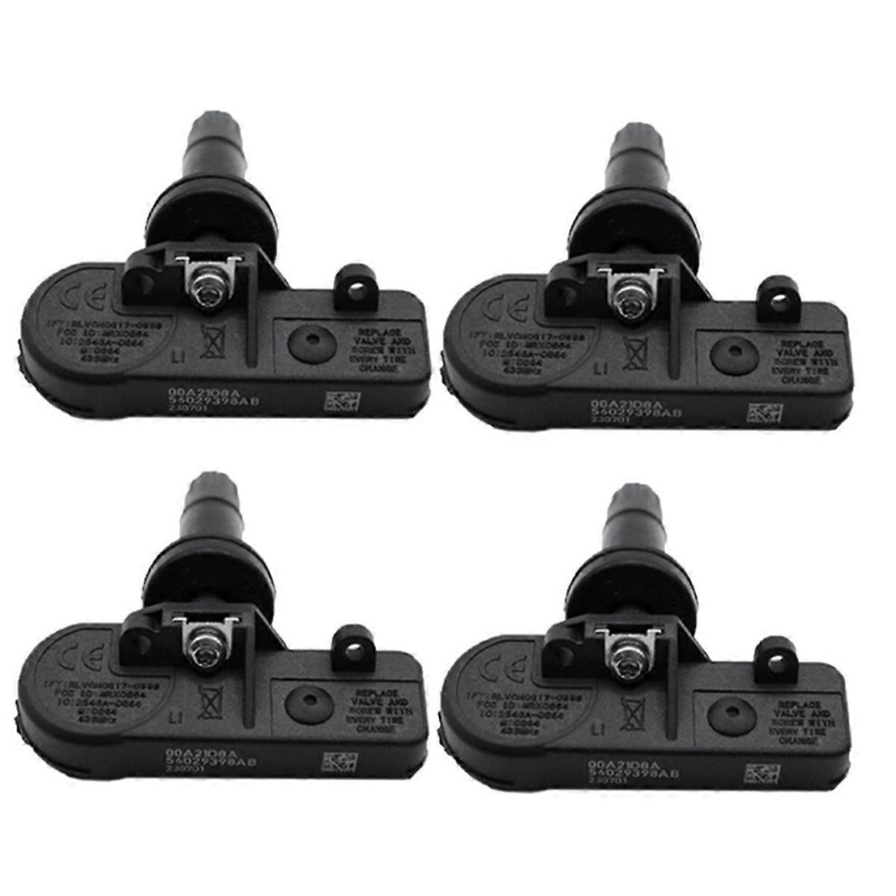 4Pcs Car Tpms Sensor Tire Pressure Sensor 56029398Ab Compatible With Durango Ram Tire Pressure Monitor 3750215114517