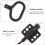 2pcs D-Ring Recliner Release Cable Recliner Relax Pull Handles Replacement 2