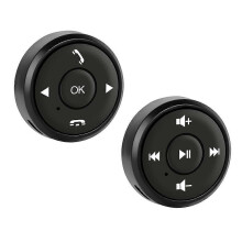 Commande sans fil universelle pour volant de voiture ou moto, bouton de commande pour lecteur DVD multimédia, radio GPS et bouton multifonction