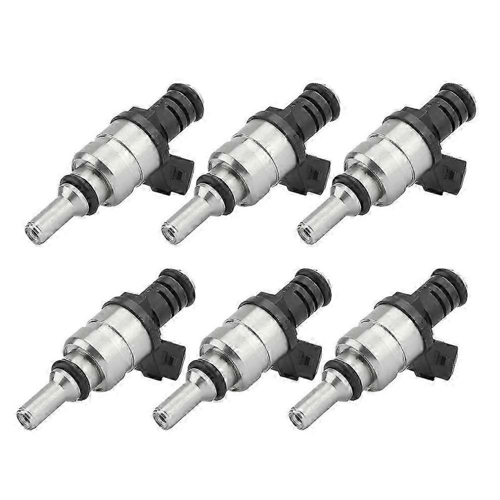 6Pcs Fuel Injector Nozzle 1427240 Compatible With Bmw E46 E39 X3 Z3 Z4 3 5 Siemens Deka Flow Matched Engine 25L 13537546244 1439800 3444095829646
