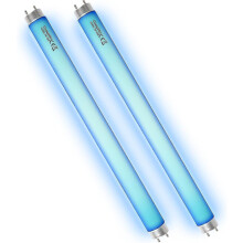 2 stuks 15W vliegenmepper vervangingslampen BL T8 UV-lichtbuizen compatibel met 20W elektrische insectenverdelger/vliegenmepper/muggenverdelger