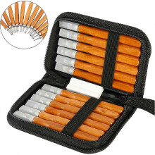 Set of 12 Chisels with Wood Chisels compatible with Woodworking | Wood Working Tools and Accessories | Wood Carving Chisels