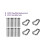 (20 Pack) Marker Pen Tips/Nibs compatible with Remarkable 2 Stylus Pen Replacement Soft Nibs/Tips 2