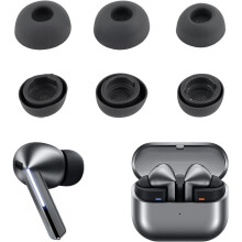 3 Pairs Ear Tips for Samsung Galaxy Buds3 Pro Replacement Silicone Earbuds Tips