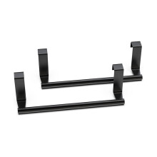 9 Inch Over Cabinet Towel Bar 2 Pack, Kitchen Towel Holder with Space Saving Design and Tool Installation