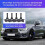 4PCS TPMS Tire Pressure Sensor 407004CB0B compatible with J10 J11 NV200 Leaf Juke Note compatible with Granta 4