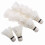 12pcs Durable Badminton Goose Feather Shuttlecocks compatible with Training 5