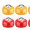 Set di 16 mini dischi da shuffleboard per interni, gioco di shuffleboard con rulli per la casa 2