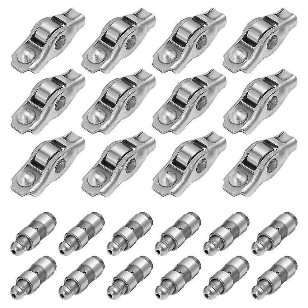 48Pcs Rocker Arms & Valve Lifters Kits 5184296Ah 5184332Aa Compatible With Wrangler Ram Pentastar 3.6L 3416686365970