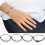 Pulseiras trançadas ajustáveis com algemas, compatíveis com casais, para homens e mulheres. 2