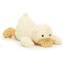 Cute Duck Stuffed Animals, Soft White Duck Plush Pillows Kawaii Hugging Squishy Duck Plushie Toys Gifts compatible with Kids Christmas Valentine's Day