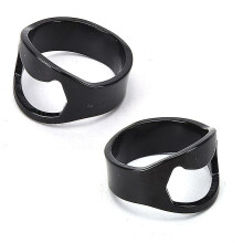 Stainless Steel Opening Finger Ring Bottle Opener Beer Bar Tool Us Ship