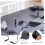 2pcs LED Dimmer Switch Set, Rotary LED Dimmer for Single Color LED Strip, Smooth Brightness Control 2