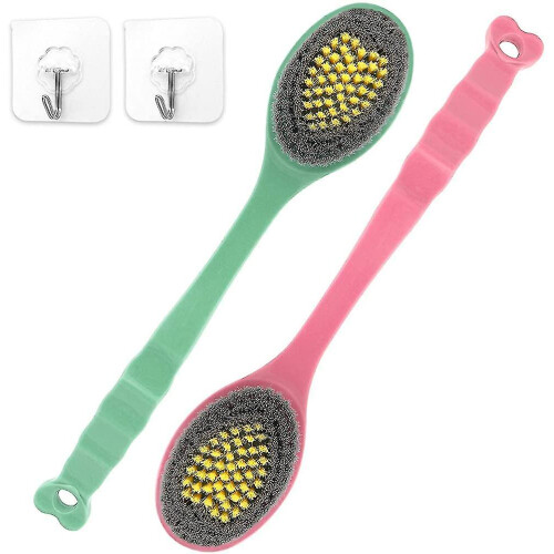 Doucheborstelset voor exfoliërende lichaamsmassage