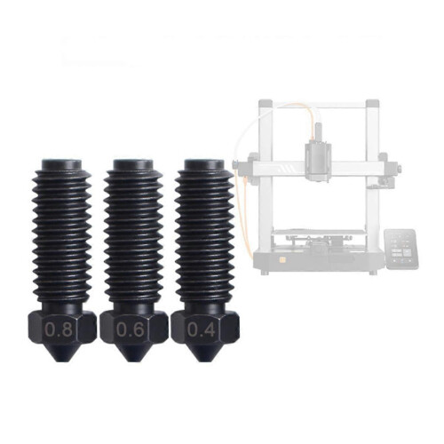 συμβατό με το ακροφύσιο Anycubic Kobra 3 από σκληρυμένο χάλυβα 1