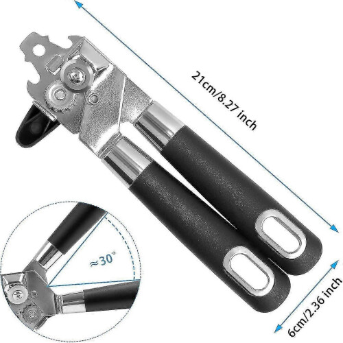 Ouvre-boîtes manuel en acier inoxydable 1