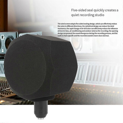 F2 Microphone Screen Acoustic Filter Sponge Wind Screen To Filter Vocal Soundproof Recording Filter 2