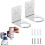 Wall Mounted Soap Dispenser With Hand Pump, Wall Hanging Bracket 1