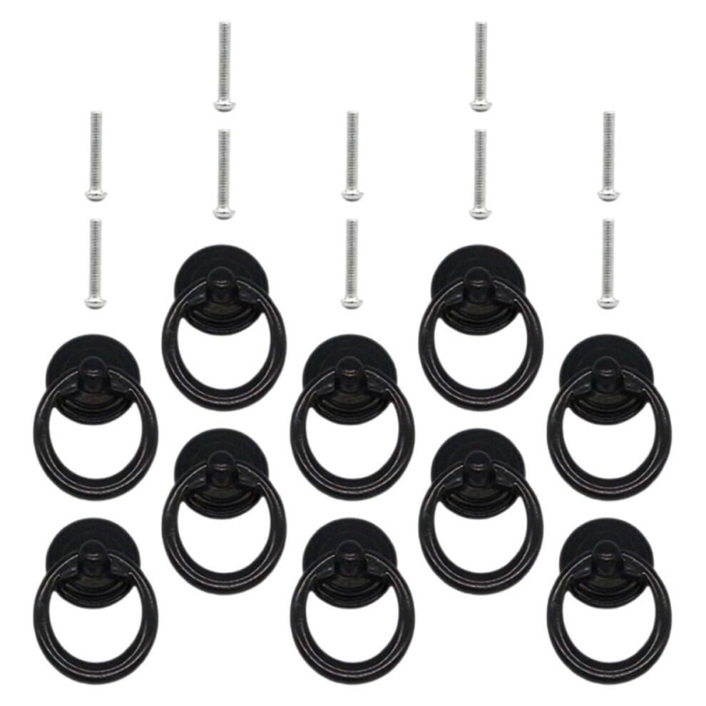 10Pcs Metal Cabinet Pull Handles Set, Modern Drawer Pulls For Dressers Wardrobes, Easy Installation Design 9073542145127
